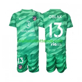 Maillot/Tenue Atlético Madrid Jan Oblak 13 Gardien Enfant Exterieur Vert 2023/2024